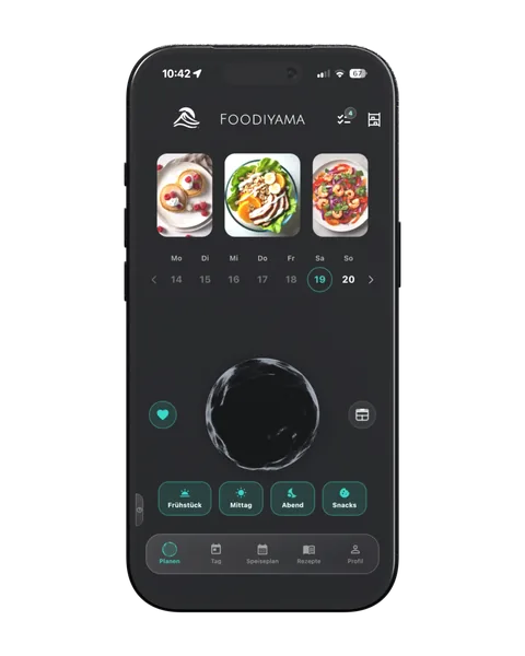Foodiyama Wochenplanung