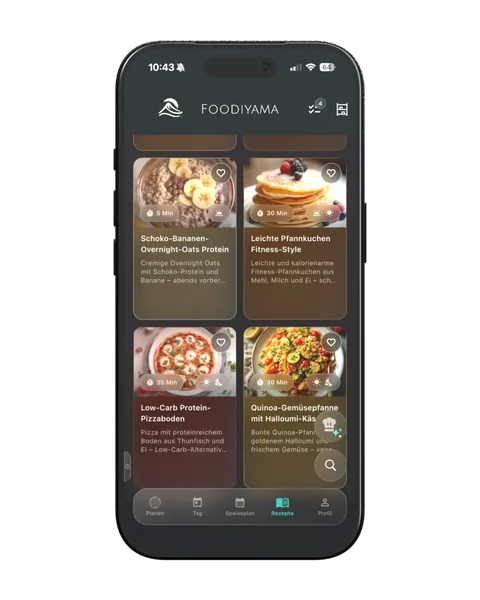 Foodiyama Rezeptübersicht