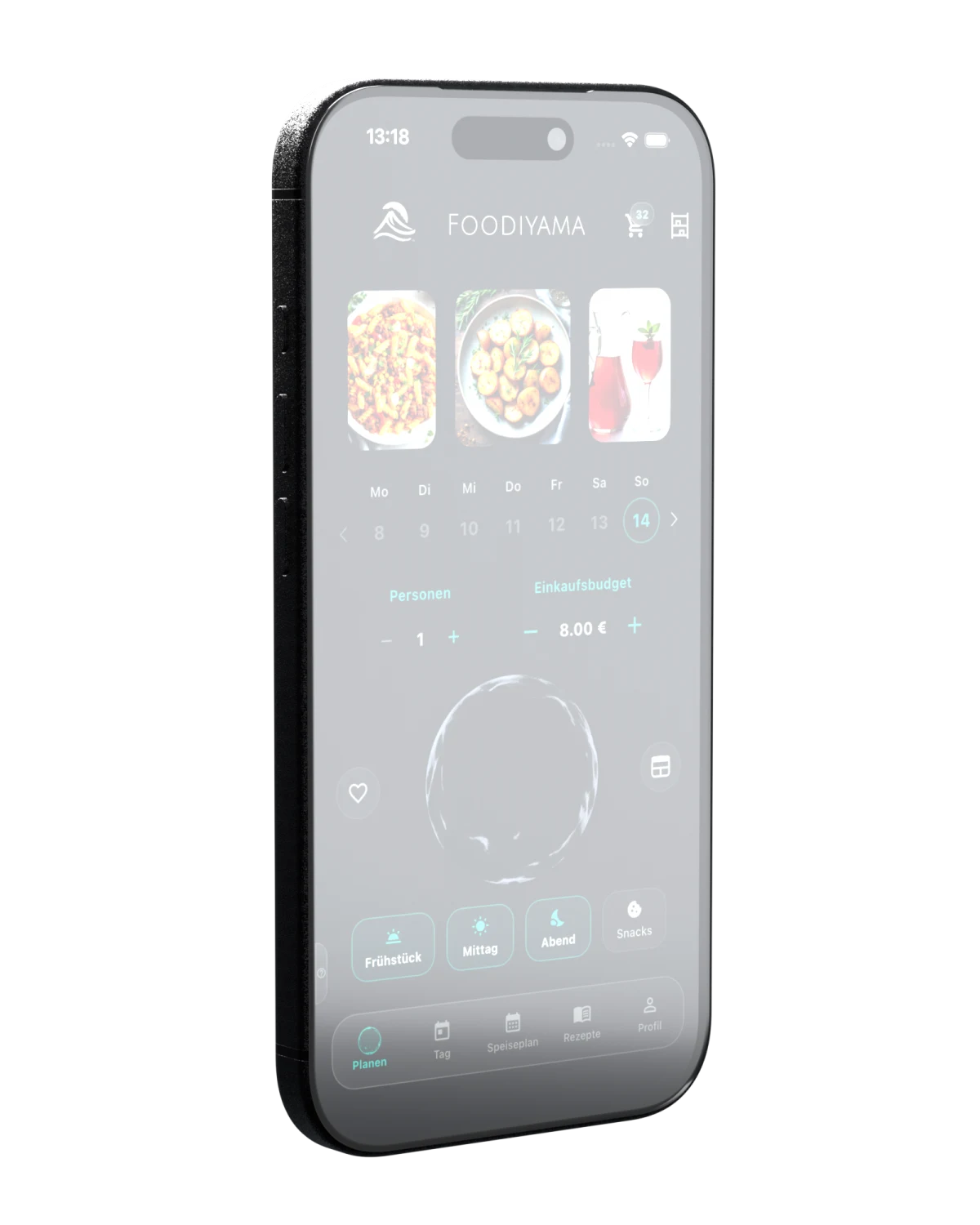 Foodiyama App auf iPhone